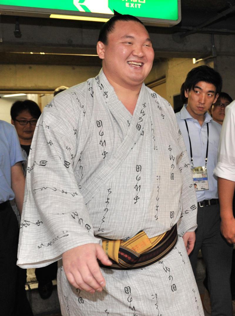 El Yokozuna Hakuho se mantiene invicto pero realizando un estilo de sumo poco atractivo para el público japonés (Foto: Sumoforum.net)