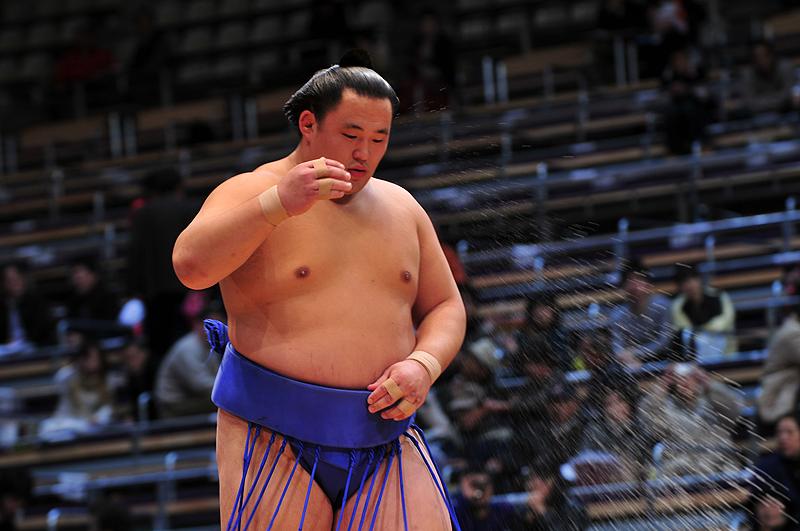 El mongol Tamawashi está siendo una de las sorpresas agradables de este torneo (Foto: Martina Lunau)