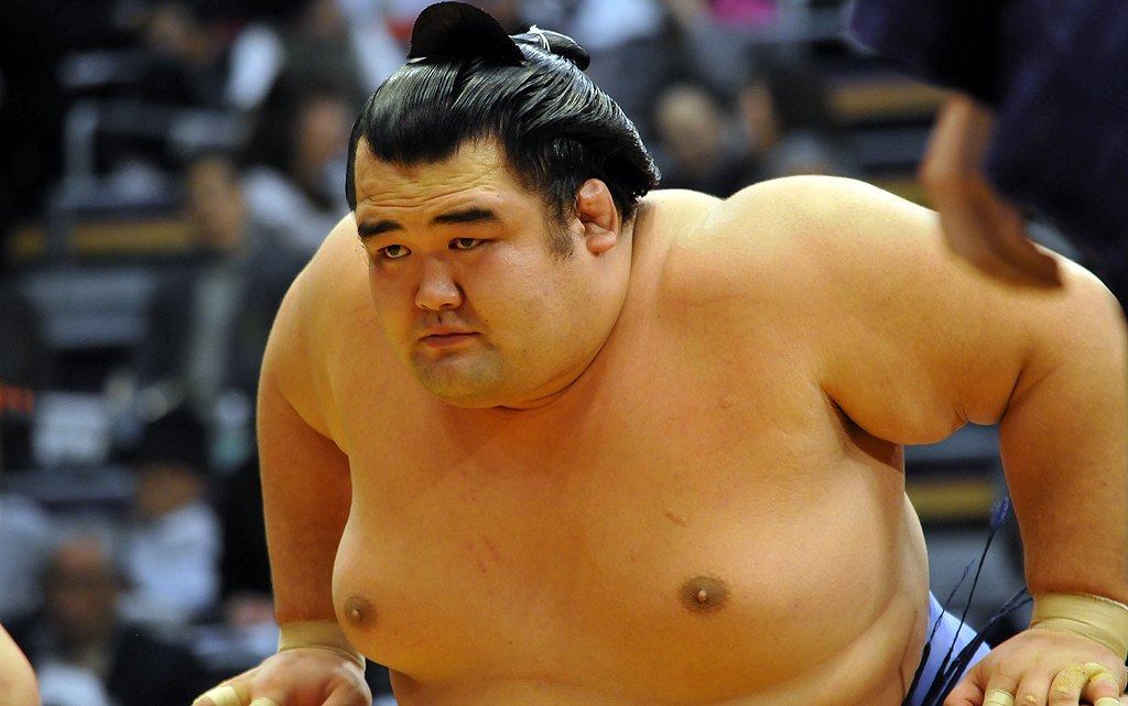El Ozeki Kotoshogiku acumula ya tres derrotas en este Hatsu Basho (Foto: Martina Lunau)