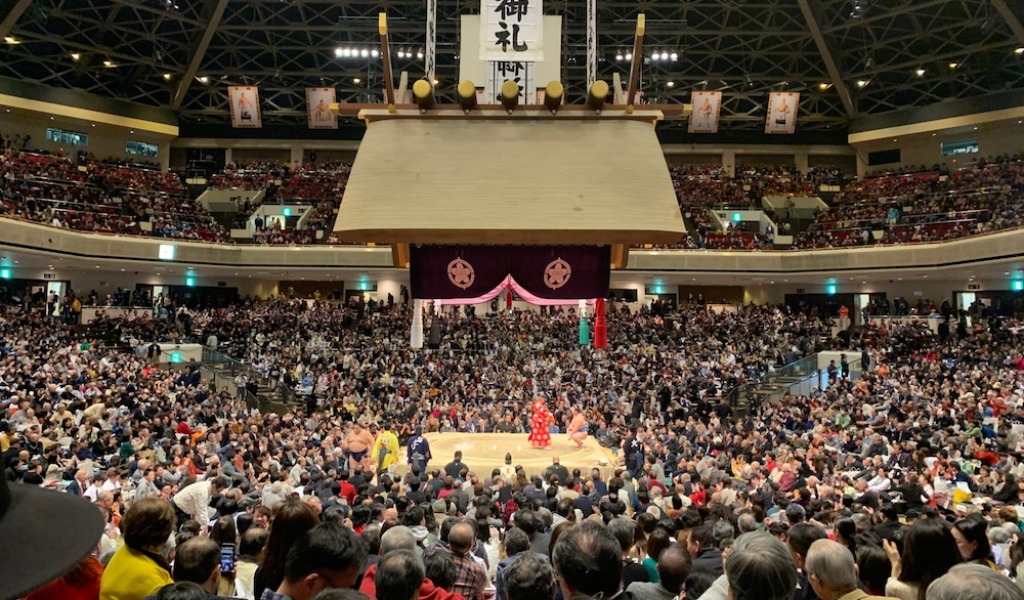 Kokugikan interior