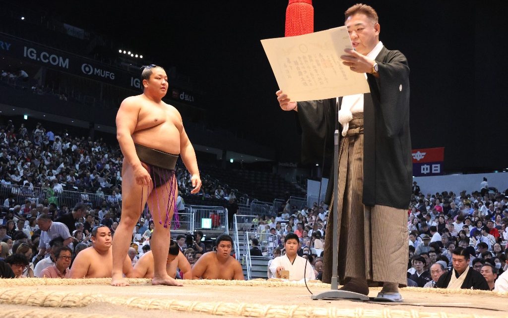 Asahakuryu Makushita yusho Nagoya 2025